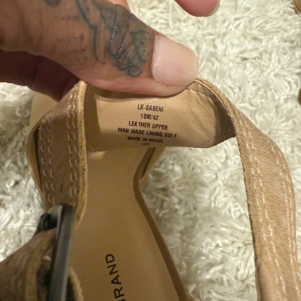 Lucky Brand Tan Women's Heels - Picture 9 of 13